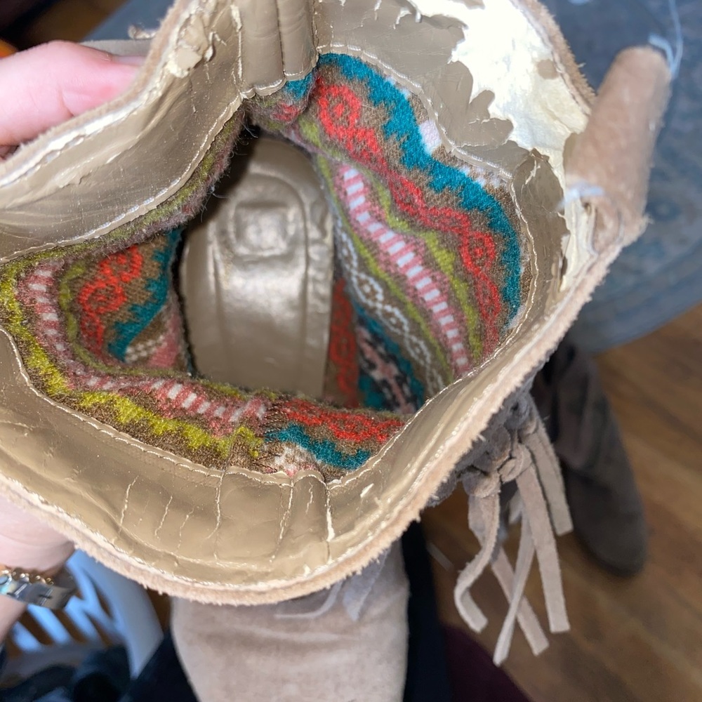 Fringe Booties - Picture 2 of 2